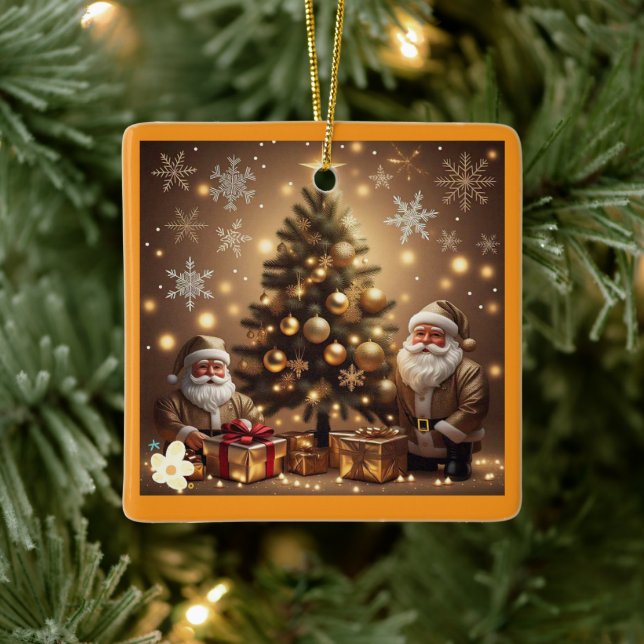 Christ's Gift Ceramic Ornament (Tree)