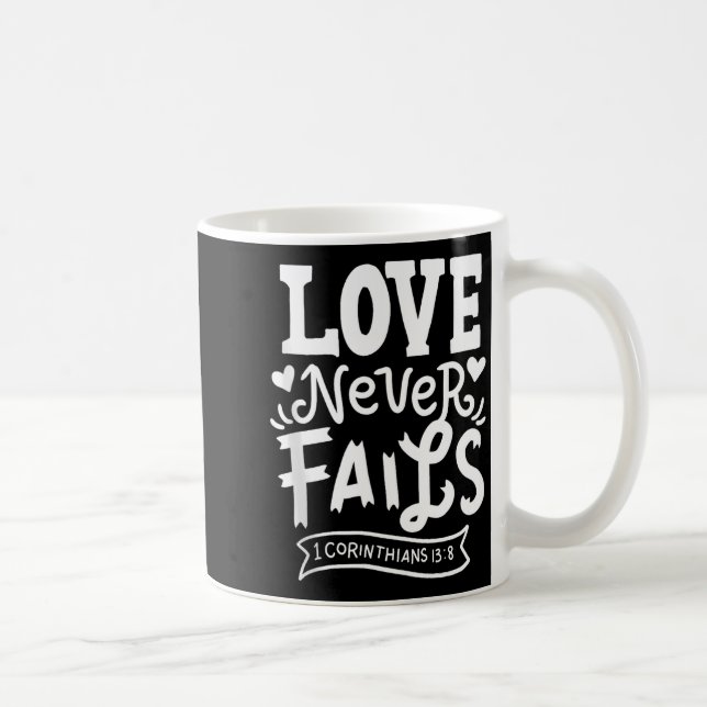 Christs Quotes Bible Verse Tee Religious Gift Tank Coffee Mug (Right)