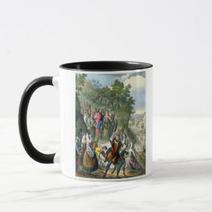 Christ's Triumphal Entry into Jerusalem, from a bi Mug