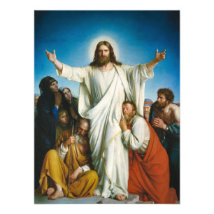 Christus Consolator by Carl Bloch Photo Print