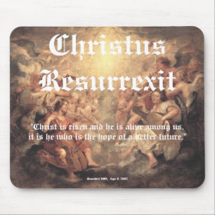 Christus Resurrexit - Hope /  full image Mouse Pad