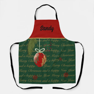 Chritsmas Bauble  Apron