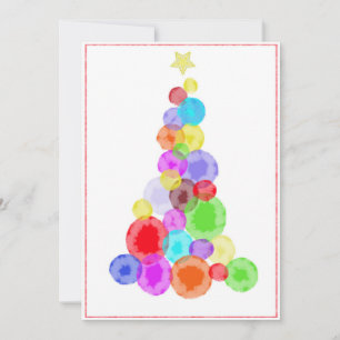 Chritsmas tree Holiday Card