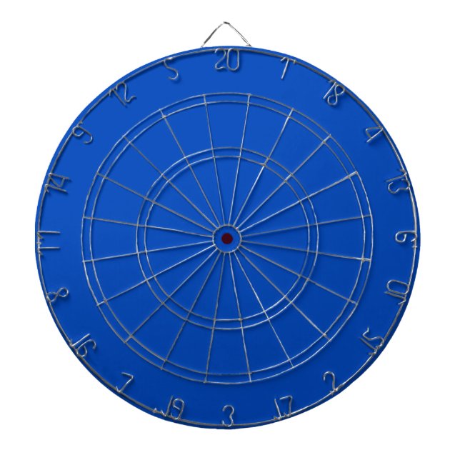 Chroma key colour Blue Dartboard (Front)