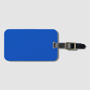 Chroma key colour Blue Luggage Tag