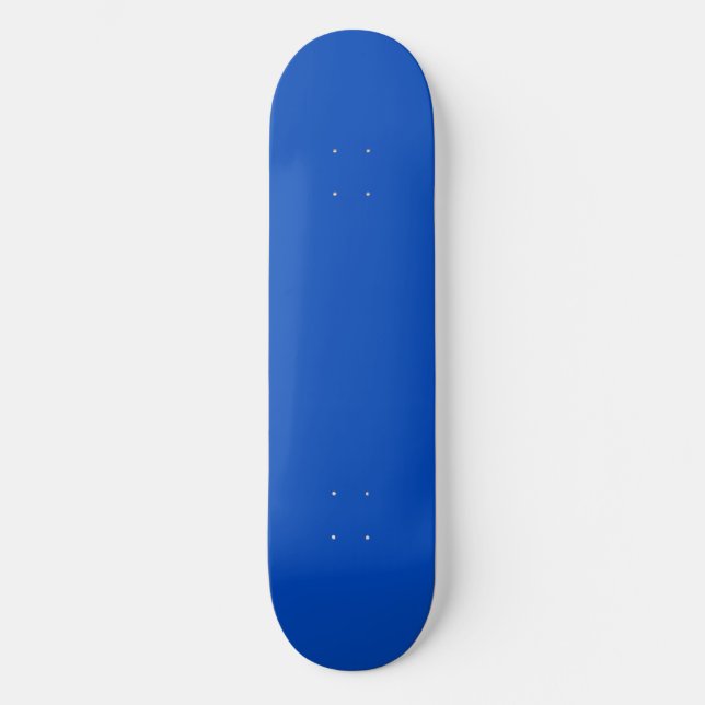 Chroma key colour Blue Skateboard (Front)