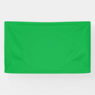 Chroma key colour Green Banner