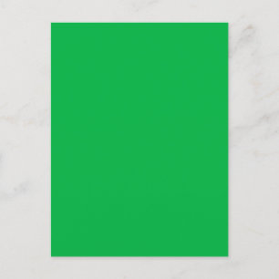 Chroma key colour Green Postcard