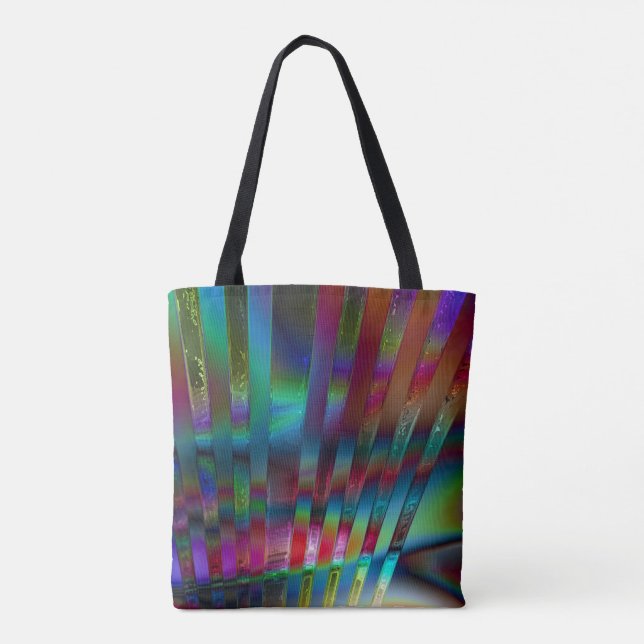 Chroma Rays Tote Bag (Back)