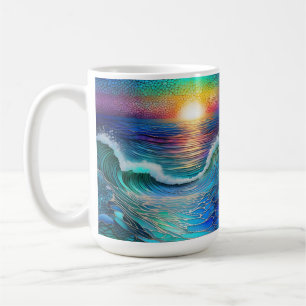 Chroma Sea Seascape Coffee Mug