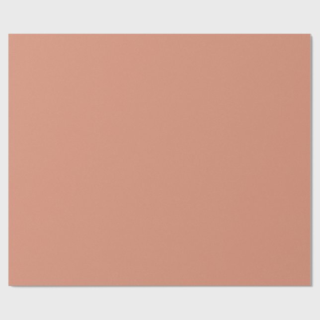 Chroma Textura - Coral Wrapping Paper (Flat)