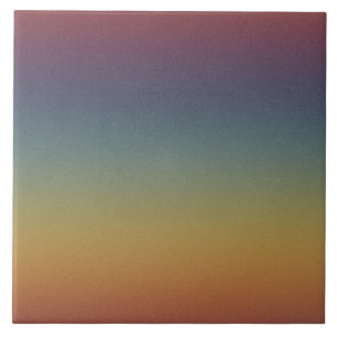 Chroma Textura - Rainbow Sunset II Ceramic Tile
