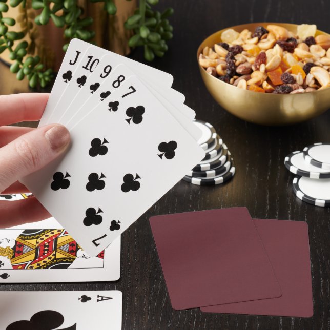 Chroma Textura - Wine Playing Cards (In Situ)
