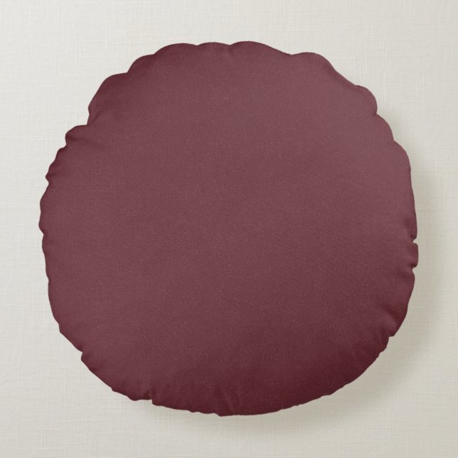 Chroma Textura - Wine Round Pillow (Front)