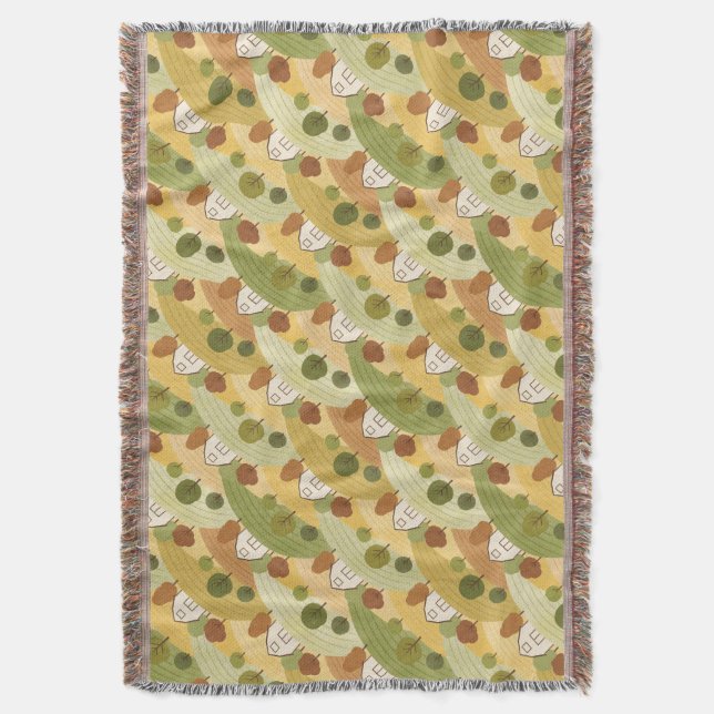 Chromara Throw Blanket (Front Vertical)