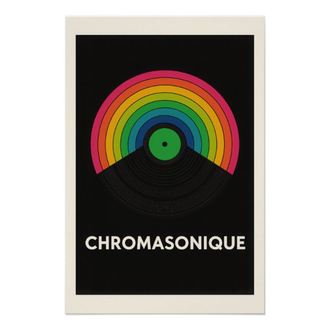 🌈 Chromasonic - The Chemical Explosion of Sound Poster (Front)
