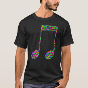 Chromatic Abstract Music Producer Headphones Colou T-Shirt