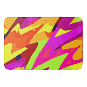 Chromatic Art Fusion Bath Mat