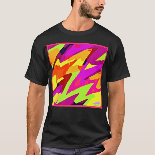 Chromatic Art Fusion T-Shirt (Front)