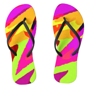 Chromatic Art Fusion Thongs