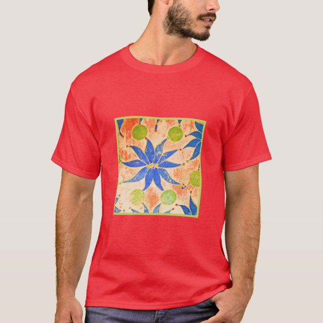 Chromatic Artistry Pattern T-Shirt (Front)