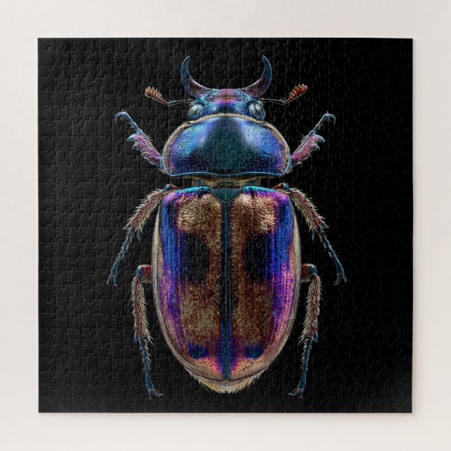 Chromatic Beetles Jigsaw Puzzle (Vertical)