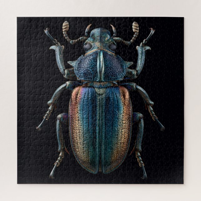 Chromatic Beetles Jigsaw Puzzle (Vertical)