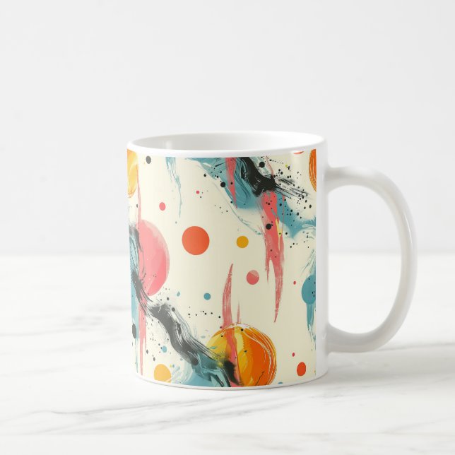 "Chromatic Cascade Mug" Coffee Mug (Right)