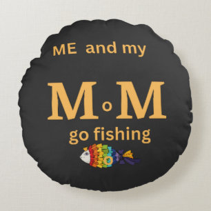 Chromatic Catch Round Cushion