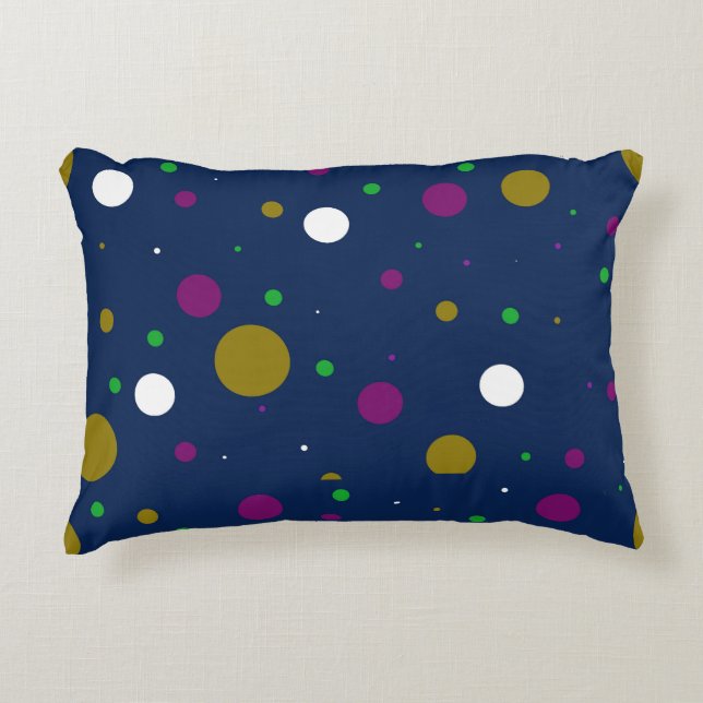 Chromatic Confetti Accent Pillow (Front)