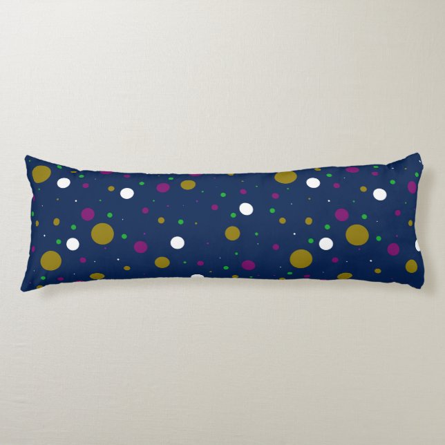 Chromatic Confetti Body Pillow (Front)