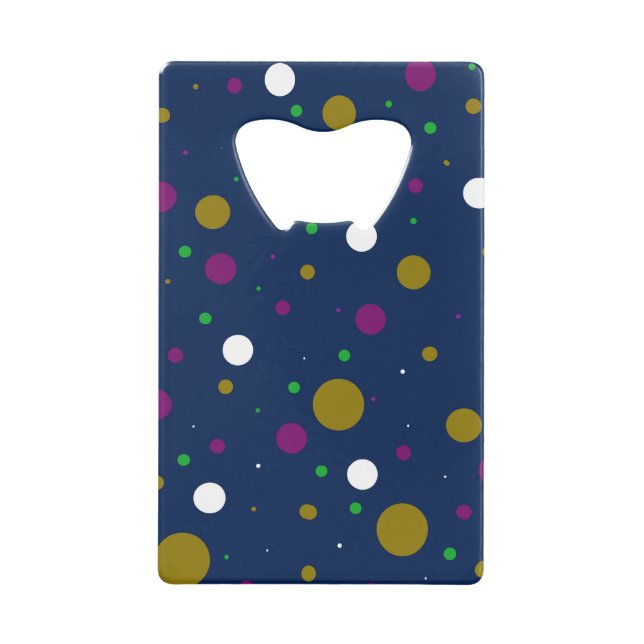 Chromatic Confetti Bottle Opener (Front)