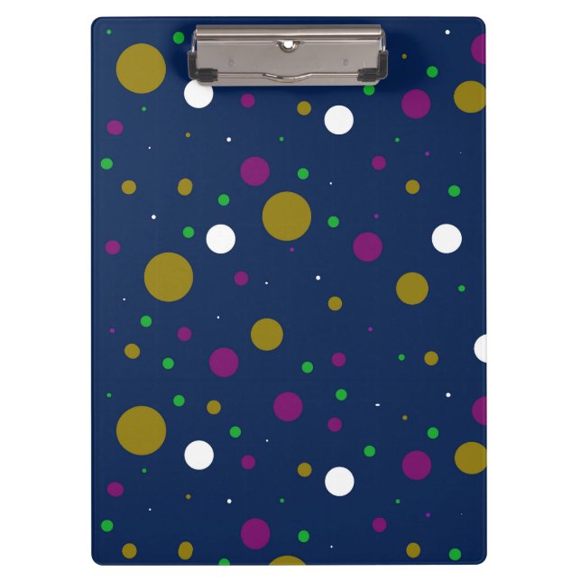 Chromatic Confetti  Clipboard (Front)