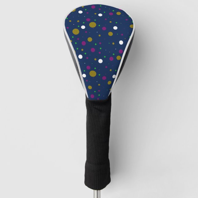 Chromatic Confetti  Golf Head Cover (Front)