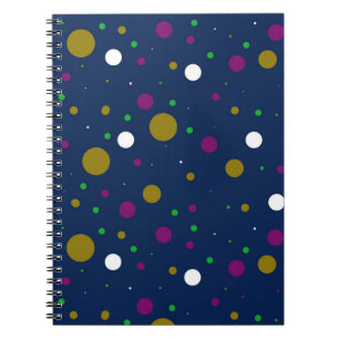 Chromatic Confetti Spiral Notebook