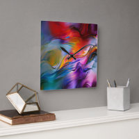 "Chromatic Currents" Contemporary Abstract 