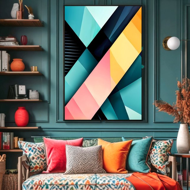 Chromatic Dynamics Canvas Print (Creator Uploaded)
