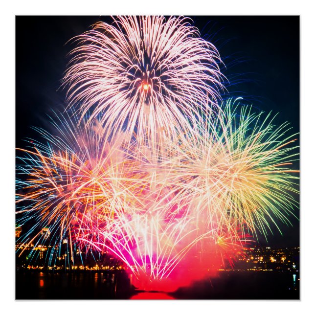 Chromatic Fireworks Poster (Front)