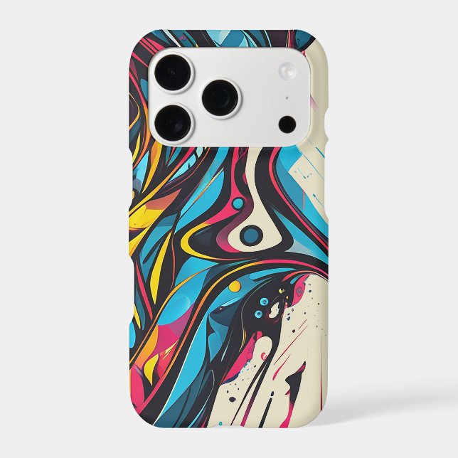 Chromatic Flow – Abstract Fluid Motion Design (Back)