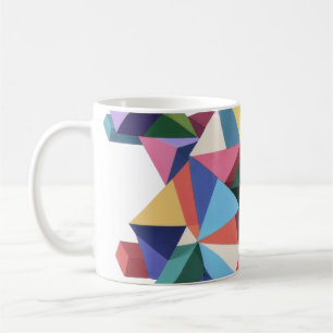 Chromatic Fragment Field Coffee Mug