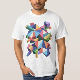 Chromatic Fragment Field T-Shirt