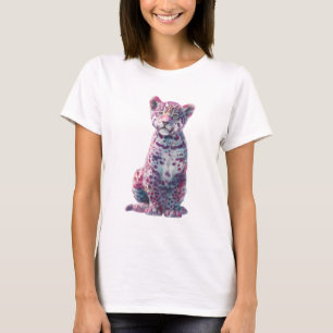 Chromatic Jaguar Cub Art Print T-Shirt