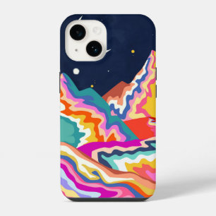 Chromatic Peaks iPhone 14 Case