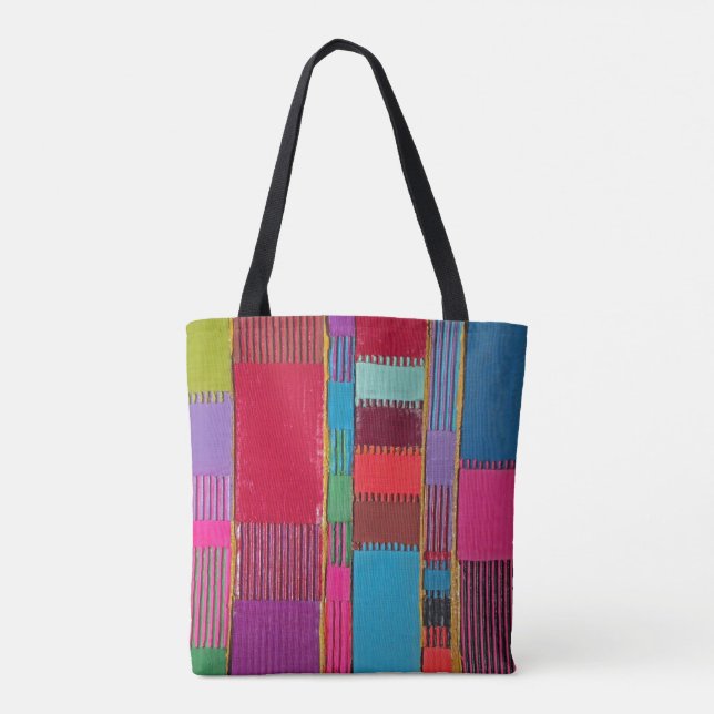 Chromatic Quilt Tote Bag (Back)