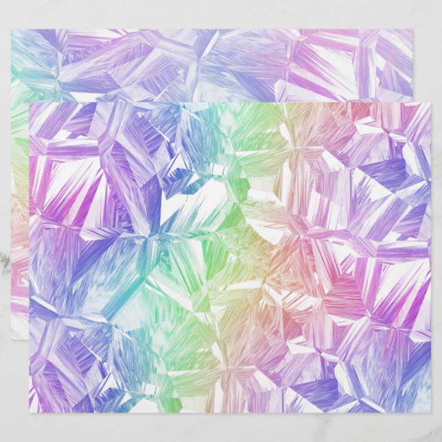 chromatic reality : paper sheet (Front/Back)