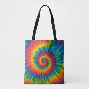 Chromatic Vortex Tote Bag
