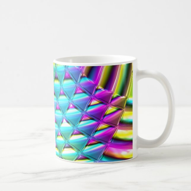 Chromatic Wave Art 1A Mug (Right)