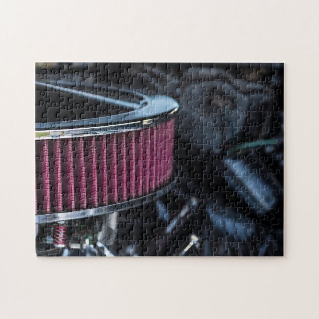 Chrome Air Intake Jigsaw Puzzle (Horizontal)