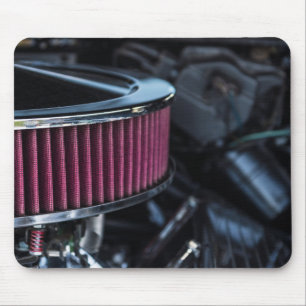Chrome Air Intake Mouse Pad