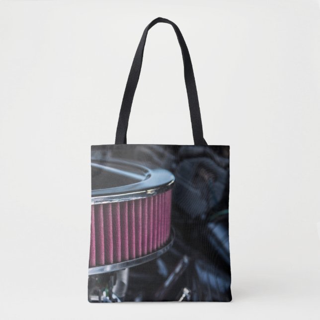 Chrome Air Intake Tote Bag (Front)